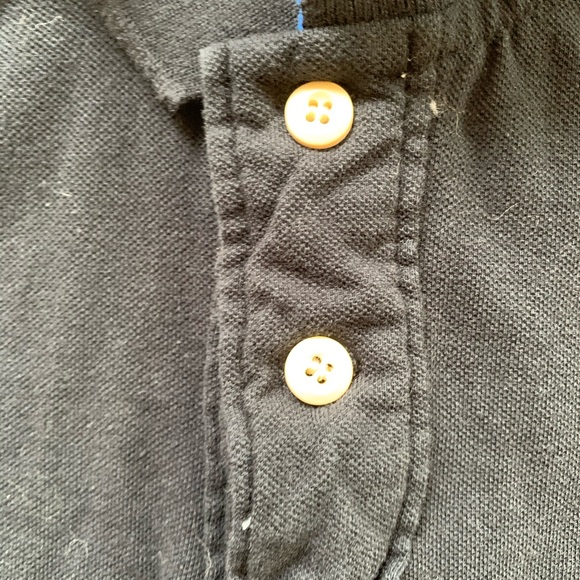 BLUENOTES | Black Polo Shirt Men’s Extra Small - Picture 3 of 6